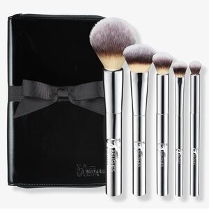 New ITCosmetics Airbrush 101 5 Piece Makeup Brush Set.💯 Original Product